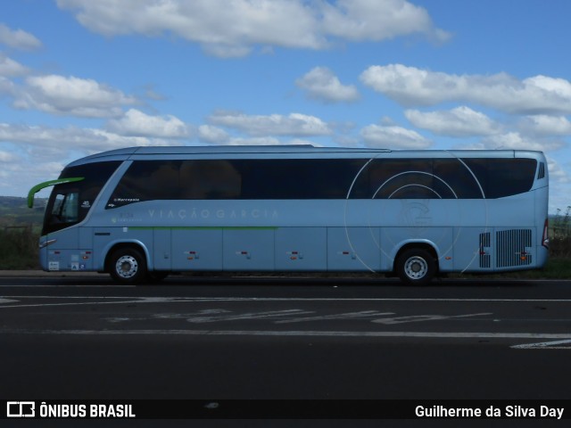 Viação Garcia 8134 na cidade de Uraí, Paraná, Brasil, por Guilherme da Silva Day. ID da foto: 10358640.