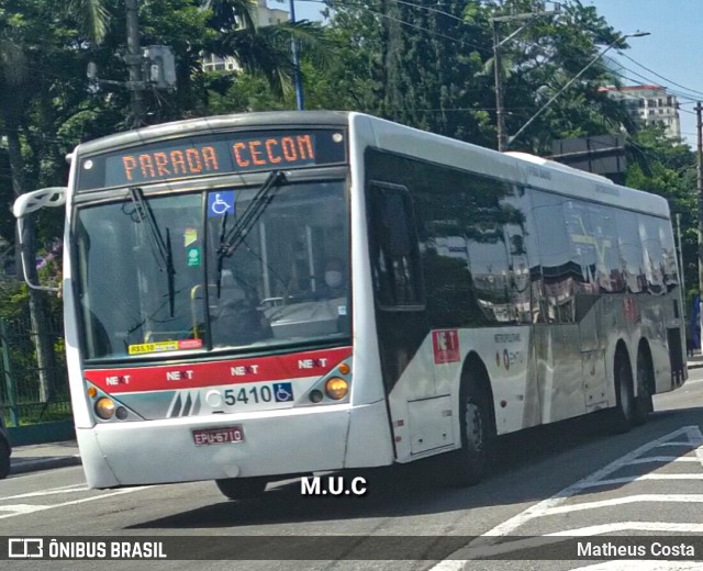 Next Mobilidade - ABC Sistema de Transporte 5410 na cidade de São Bernardo do Campo, São Paulo, Brasil, por Matheus Costa. Número da foto: #10358029.