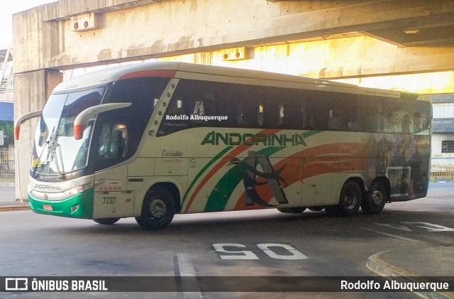 Empresa de Transportes Andorinha 7207 na cidade de Campinas, São Paulo, Brasil, por Rodolfo Albuquerque. Número da foto: #10356421.