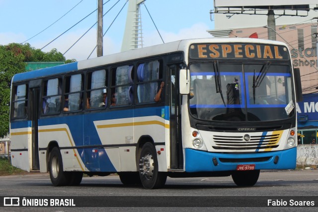 Ônibus Particulares JVE9799 na cidade de Belém, Pará, Brasil, por Fabio Soares. Número da foto: #10358707.