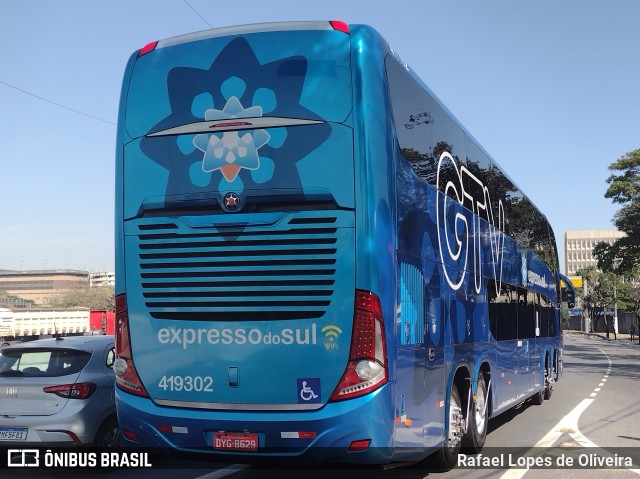 Expresso do Sul 419302 na cidade de São Paulo, São Paulo, Brasil, por Rafael Lopes de Oliveira. Número da foto: #10358852.