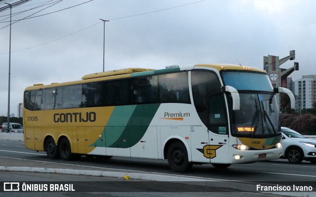 Empresa Gontijo de Transportes 17015 na cidade de São Paulo, São Paulo, Brasil, por Francisco Ivano. ID da foto: 10358631.