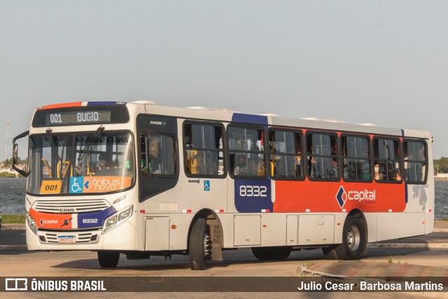 Capital Transportes 8332 na cidade de Aracaju, Sergipe, Brasil, por Julio Cesar  Barbosa Martins. Número da foto: #10355263.