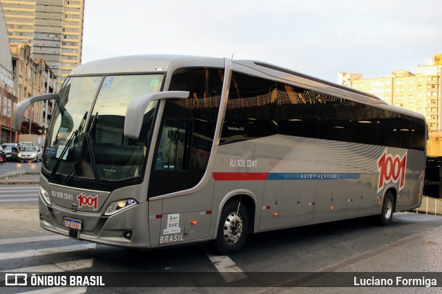 Auto Viação 1001 RJ 108.1241 na cidade de Belo Horizonte, Minas Gerais, Brasil, por Luciano Formiga. ID da foto: 10355099.