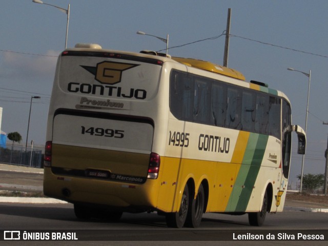 Empresa Gontijo de Transportes 14995 na cidade de Caruaru, Pernambuco, Brasil, por Lenilson da Silva Pessoa. ID da foto: 10358146.