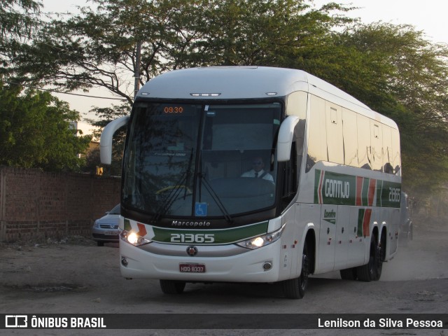 Empresa Gontijo de Transportes 21365 na cidade de Caruaru, Pernambuco, Brasil, por Lenilson da Silva Pessoa. ID da foto: 10359838.