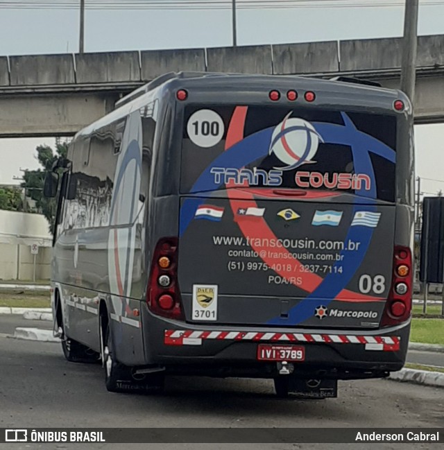 Trans Cousin Transporte e Turismo 08 na cidade de Porto Alegre, Rio Grande do Sul, Brasil, por Anderson Cabral. Número da foto: #10361880.
