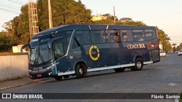 Viação Cidade Sol 7180 na cidade de Cruz das Almas, Bahia, Brasil, por Flávio  Santos. Número da foto: #10360836.