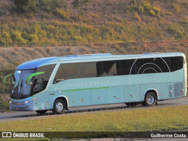 Viação Garcia 8145 na cidade de Sorocaba, São Paulo, Brasil, por Guilherme Costa. ID da foto: 10361709.