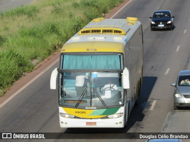 Empresa Gontijo de Transportes 14015 na cidade de Belo Horizonte, Minas Gerais, Brasil, por Douglas Célio Brandao. Número da foto: #10359730.
