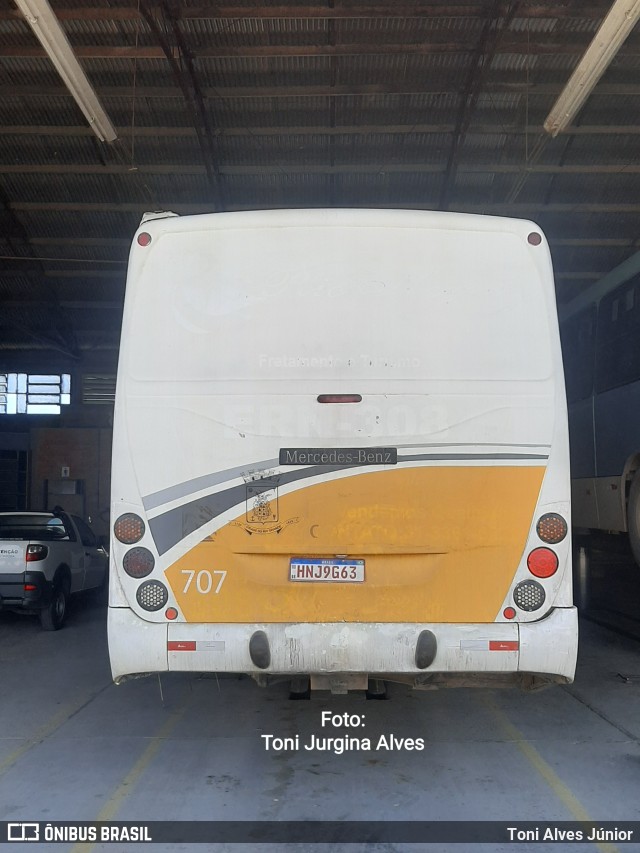TransPessoal Transportes 707 na cidade de Pelotas, Rio Grande do Sul, Brasil, por Toni Alves Júnior. Número da foto: #10361797.