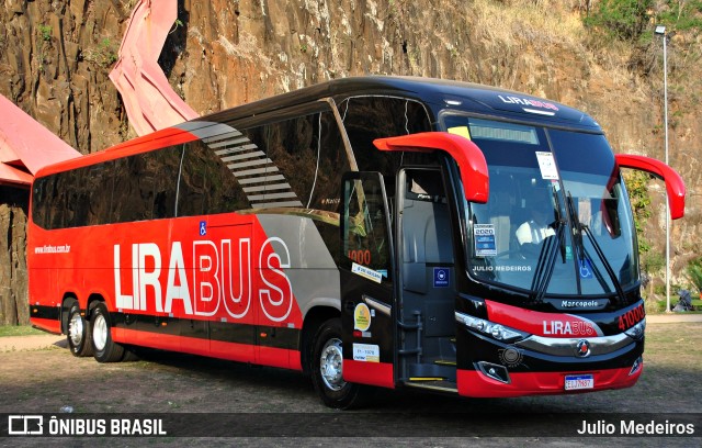 Lirabus 41000 na cidade de Campinas, São Paulo, Brasil, por Julio Medeiros. Número da foto: #10361074.