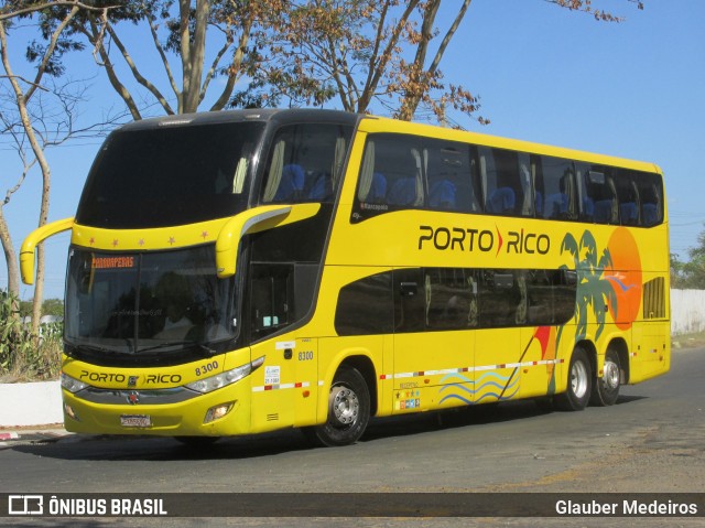 Auto Viação Porto Rico 8300 na cidade de Teresina, Piauí, Brasil, por Glauber Medeiros. Número da foto: #10361682.