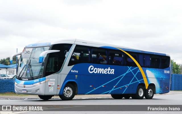 Viação Cometa 15140 na cidade de São Paulo, São Paulo, Brasil, por Francisco Ivano. Número da foto: #10361283.