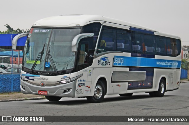 Auto Viação Bragança 18 036 na cidade de São Paulo, São Paulo, Brasil, por Moaccir  Francisco Barboza. Número da foto: #10361131.