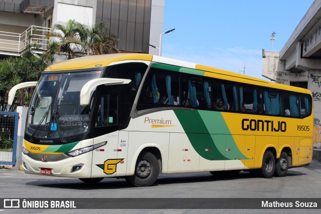 Empresa Gontijo de Transportes 19505 na cidade de Rio de Janeiro, Rio de Janeiro, Brasil, por Matheus Souza. Número da foto: #10361903.