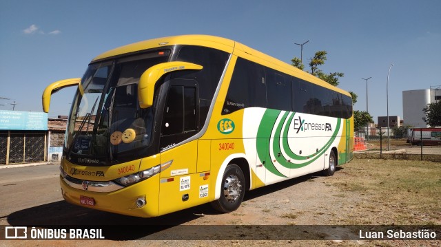 Expresso FA 340040 na cidade de Taguatinga, Distrito Federal, Brasil, por Luan Sebastião. Número da foto: #10361786.