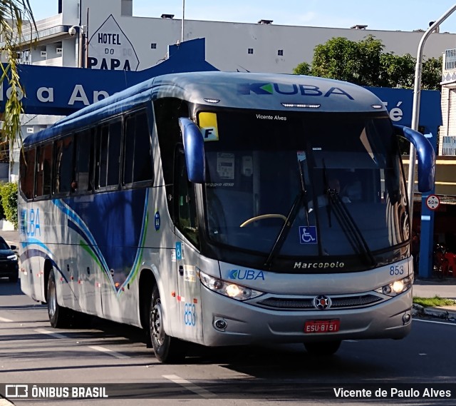 Kuba Turismo 853 na cidade de Aparecida, São Paulo, Brasil, por Vicente de Paulo Alves. ID da foto: 10359117.