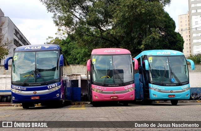 Lirabus 12183 na cidade de Osasco, São Paulo, Brasil, por Danilo de Jesus Nascimento. Número da foto: #10361478.