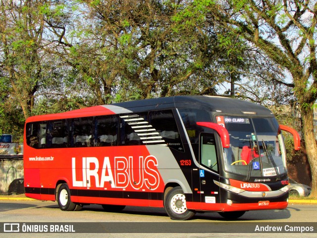 Lirabus 12153 na cidade de São Paulo, São Paulo, Brasil, por Andrew Campos. Número da foto: #10360783.