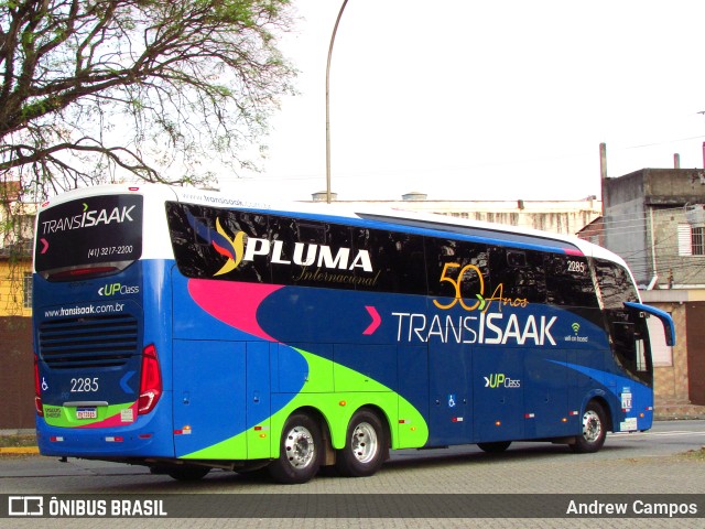 Trans Isaak Turismo 2285 na cidade de São Paulo, São Paulo, Brasil, por Andrew Campos. Número da foto: #10360823.