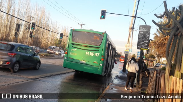 Buses Vule 1351 na cidade de Maipú, Santiago, Metropolitana de Santiago, Chile, por Benjamín Tomás Lazo Acuña. Número da foto: #10361783.