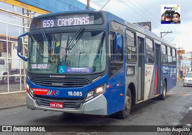 Transportes Capellini 19.085 na cidade de Campinas, São Paulo, Brasil, por Danilo Augusto. Número da foto: #10360413.