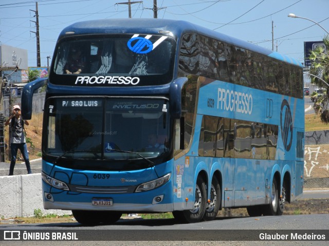 Auto Viação Progresso 6039 na cidade de Teresina, Piauí, Brasil, por Glauber Medeiros. ID da foto: 10361468.