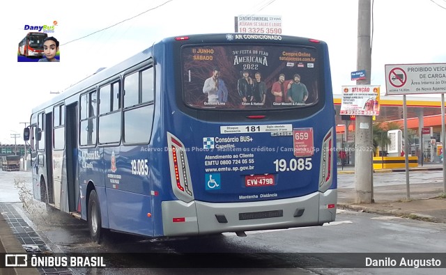 Transportes Capellini 19.085 na cidade de Campinas, São Paulo, Brasil, por Danilo Augusto. Número da foto: #10360997.