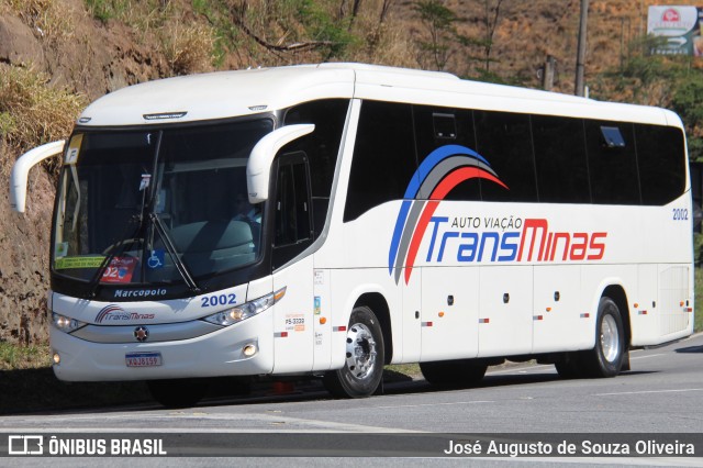 Auto Viação TransMinas 2002 na cidade de Piraí, Rio de Janeiro, Brasil, por José Augusto de Souza Oliveira. ID da foto: 10361288.