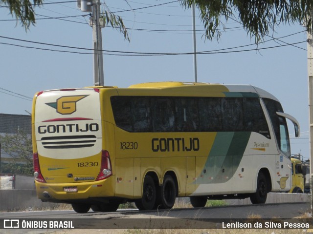 Empresa Gontijo de Transportes 18230 na cidade de Caruaru, Pernambuco, Brasil, por Lenilson da Silva Pessoa. ID da foto: 10359500.