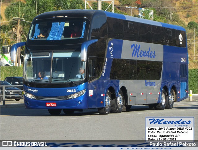 Mendes Turismo 2043 na cidade de Aparecida, São Paulo, Brasil, por Paulo Rafael Peixoto. Número da foto: #10363782.