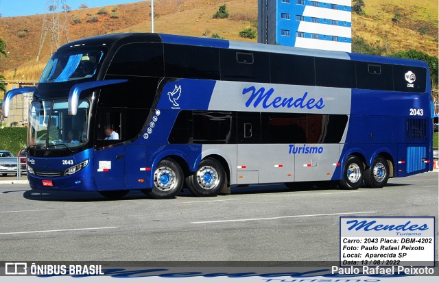 Mendes Turismo 2043 na cidade de Aparecida, São Paulo, Brasil, por Paulo Rafael Peixoto. Número da foto: #10363791.