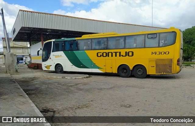 Empresa Gontijo de Transportes 14300 na cidade de Jeremoabo, Bahia, Brasil, por Teodoro Conceição. ID da foto: 10362346.