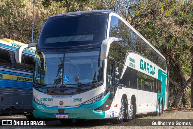 Viação Garcia 88059 na cidade de Campinas, São Paulo, Brasil, por Guilherme Gomes. Número da foto: #10362417.