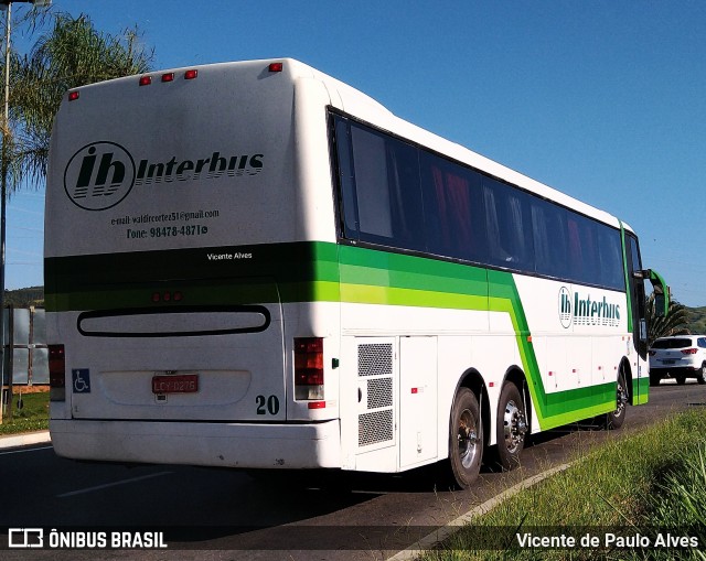 Interbus 20 na cidade de Aparecida, São Paulo, Brasil, por Vicente de Paulo Alves. ID da foto: 10365303.