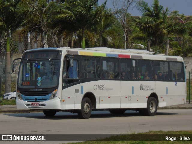Viação Redentor C47633 na cidade de Rio de Janeiro, Rio de Janeiro, Brasil, por Roger Silva. Número da foto: #10363625.