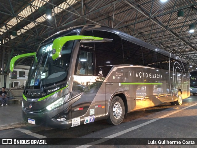 Viação Garcia 82009 na cidade de Bauru, São Paulo, Brasil, por Luis Guilherme Costa. Número da foto: #10361907.