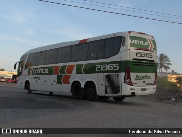 Empresa Gontijo de Transportes 21365 na cidade de Caruaru, Pernambuco, Brasil, por Lenilson da Silva Pessoa. ID da foto: 10363074.