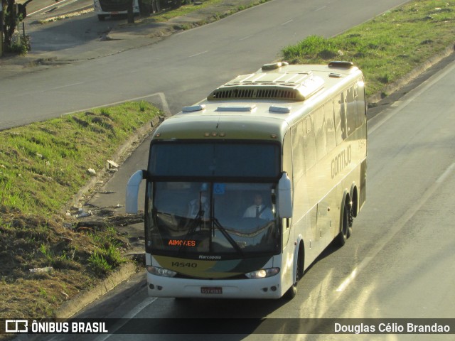 Empresa Gontijo de Transportes 14540 na cidade de Belo Horizonte, Minas Gerais, Brasil, por Douglas Célio Brandao. ID da foto: 10363051.