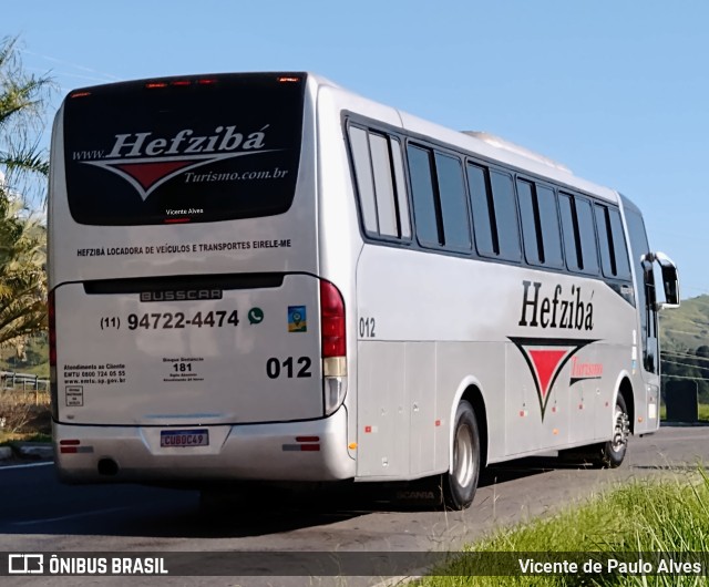 Hefzibá Transportes 012 na cidade de Aparecida, São Paulo, Brasil, por Vicente de Paulo Alves. Número da foto: #10362072.
