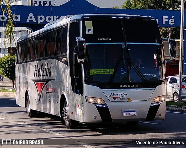 Hefzibá Transportes 012 na cidade de Aparecida, São Paulo, Brasil, por Vicente de Paulo Alves. ID da foto: 10362065.