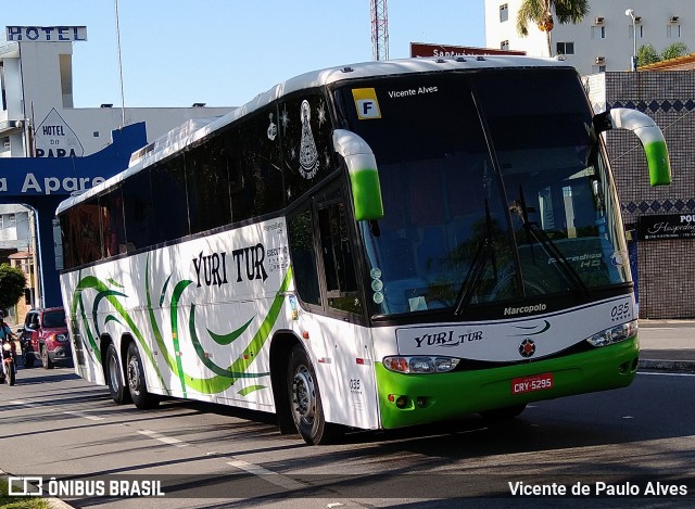 Yuri Turismo 035 na cidade de Aparecida, São Paulo, Brasil, por Vicente de Paulo Alves. ID da foto: 10362092.