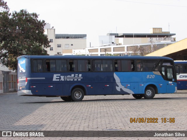 Exdil - Expresso Divinopolitano 820 na cidade de Divinópolis, Minas Gerais, Brasil, por Jonathan Silva. ID da foto: 10362489.