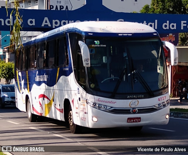 Sussantur 4727 na cidade de Aparecida, São Paulo, Brasil, por Vicente de Paulo Alves. Número da foto: #10362018.