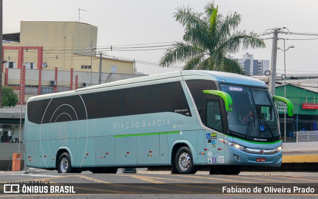 Viação Garcia 8275 na cidade de Londrina, Paraná, Brasil, por Fabiano de Oliveira Prado. ID da foto: 10363146.