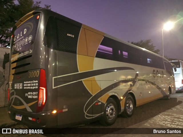 Gold Turismo e Fretamento 3000 na cidade de Belo Horizonte, Minas Gerais, Brasil, por Bruno Santos. Número da foto: #10362459.